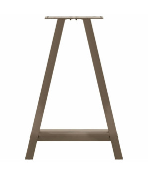 Picioare de masă în formă de A, 2 buc., 60x(72-73) cm, oțel - WOODBB1992