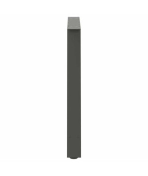 Picioare de masă în formă de A, 2 buc., antracit, 100x(72-73) cm, oțel - WOODBB1996