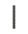 Picioare de masă în formă de A, 2 buc., antracit, 100x(72-73) cm, oțel - WOODBB1996