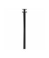 Picioare de masă în formă de X, 2 buc., negru, 70x(72-73) cm, oțel - WOODBB1997