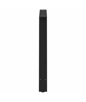 Picioare de masă în formă de A, 2 buc., negru, 100x(72-73) cm, oțel - WOODBB2008