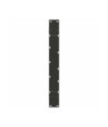 Picioare de masă în formă de A, 2 buc., negru, 100x(72-73) cm, oțel - WOODBB2008