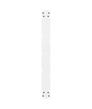 Picioare masă de sufragerie albe, 2 buc., 80x(72-73) cm, oțel - WOODBB2015