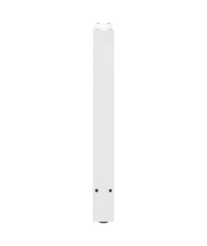 Picioare masă de sufragerie albe, 2 buc., 60x(72-73) cm, oțel - WOODBB2016
