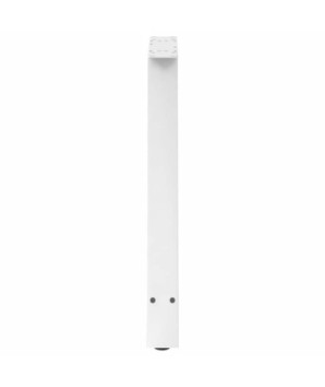 Picioare de masă în formă de A, 2 buc., alb, 70x(72-73) cm, oțel - WOODBB2017
