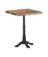 Masă de bistro, 60 x 60 x 76 cm, lemn reciclat - WOODBB218 Masă de bistro, 60 x 60 x 76 cm, lemn reciclat - WOODBB218