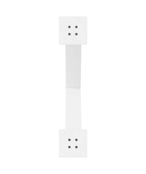 Picioare de masă în formă de X, 2 buc., alb, 70x(72-73) cm, oțel - WOODBB2022