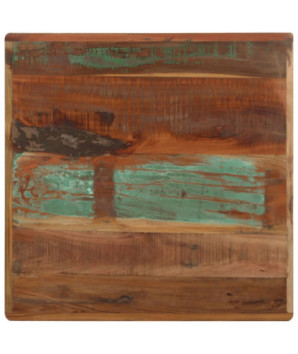 Masă de bistro, 60 x 60 x 76 cm, lemn reciclat - WOODBB218