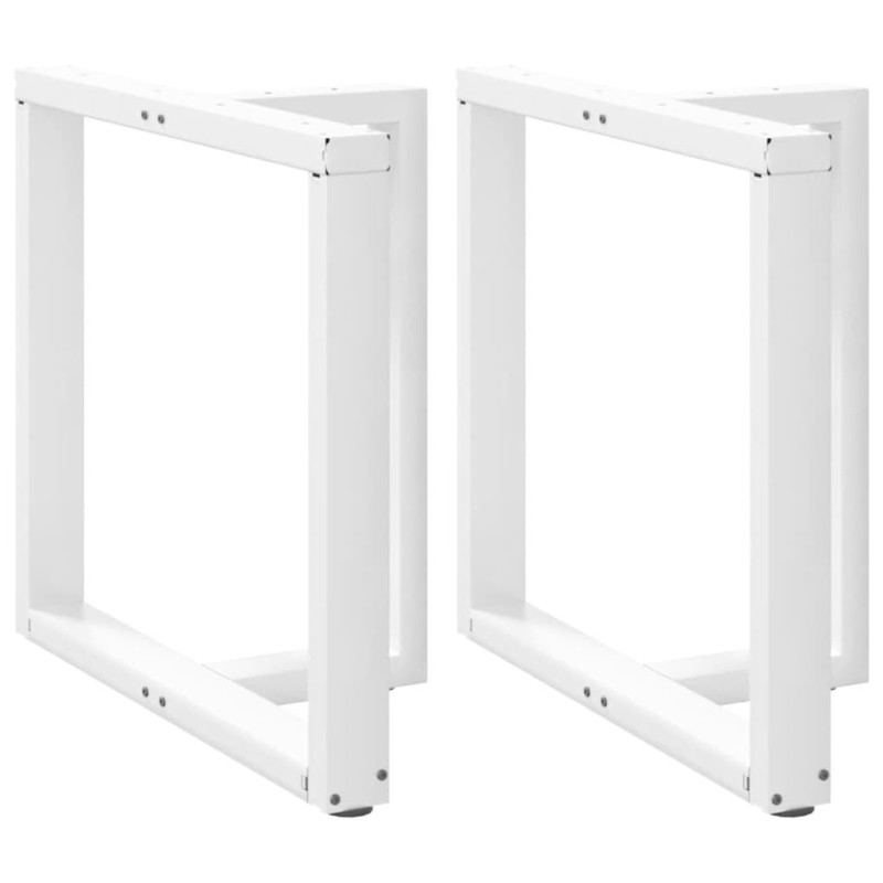 Picioare de masă în formă de T, 2 buc., alb, 70x35x(72-73) cm, oțel - WOODBB2026 Picioare de masă în formă de T, 2 buc., alb, 70x35x(72-73) cm, oțel - WOODBB2026