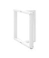 Picioare de masă în formă de T, 2 buc., alb, 70x35x(72-73) cm, oțel - WOODBB2026 Picioare de masă în formă de T, 2 buc., alb, 70x35x(72-73) cm, oțel - WOODBB2026