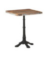 Masă de bistro, 60 x 60 x 76 cm, lemn reciclat - WOODBB218 Masă de bistro, 60 x 60 x 76 cm, lemn reciclat - WOODBB218