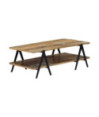 Măsuță cafea rustic, din lemn masiv reciclat, dreptunghiulară, 115 x 60 x 40 cm Măsuță cafea rustic, din lemn masiv reciclat, dreptunghiulară, 115 x 60 x 40 cm