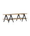 Măsuță cafea rustic, din lemn masiv reciclat, dreptunghiulară, 115 x 60 x 40 cm Măsuță cafea rustic, din lemn masiv reciclat, dreptunghiulară, 115 x 60 x 40 cm