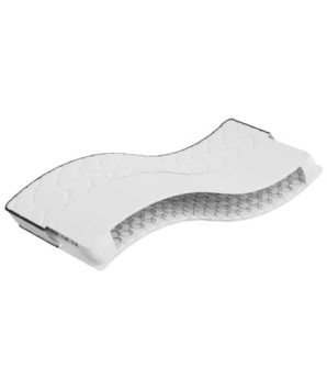 Saltea cu arcuri bonnell Single Size, fermitate medie 90x190 cm - WOODBB2034