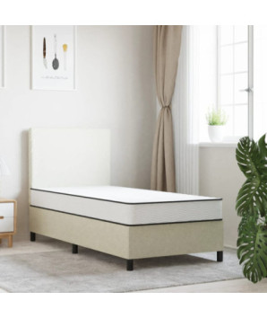 Saltea cu arcuri bonnell Single Size, fermitate medie 90x190 cm - WOODBB2034