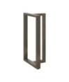 Picioare de masă de bar în formă de T, 2 buc., negru, 60x35x(100-101) cm, oțel - WOODBB2045 Picioare de masă de bar în formă de T, 2 buc., negru, 60x35x(100-101) cm, oțel - WOODBB2045