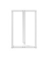 Picioare de masă de bar în formă de T, 2 buc., alb, 60x35x(90-91) cm, oțel - WOODBB2047 Picioare de masă de bar în formă de T, 2 buc., alb, 60x35x(90-91) cm, oțel - WOODBB2047