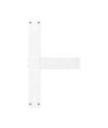 Picioare de masă de bar în formă de T, 2 buc., alb, 60x35x(90-91) cm, oțel - WOODBB2047 Picioare de masă de bar în formă de T, 2 buc., alb, 60x35x(90-91) cm, oțel - WOODBB2047