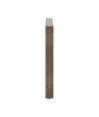 Picioare de masă din oțel natural, 2 buc., 70x(72-73) cm - WOODBB2050