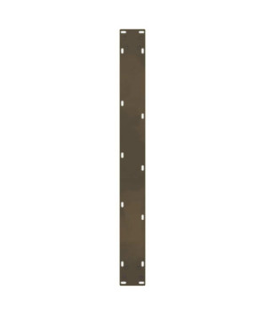 Picioare de masă din oțel natural, 2 buc., 70x(72-73) cm - WOODBB2050