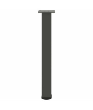 Picioare masă consolă, antracit, 4 buc., 72-74 cm, oțel - WOODBB2051