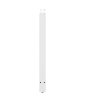 Picioare de masă de bar, albe, 2 buc., 60x(100-101) cm, oțel - WOODBB2053