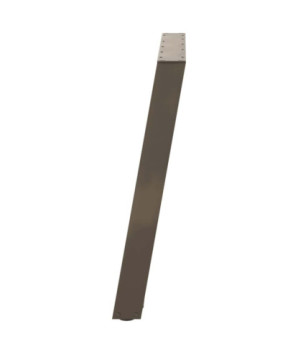 Picioare de masă în formă de U, 2 buc., oțel natural, 70x(72-73) cm - WOODBB2057