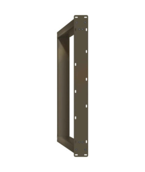 Picioare de masă în formă de U, 2 buc., oțel natural, 70x(72-73) cm - WOODBB2057