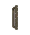 Picioare de masă în formă de U, 2 buc., oțel natural, 70x(72-73) cm - WOODBB2057