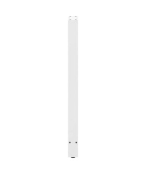 Picioare de masă de bar, albe, 2 buc., 50x(110-111) cm, oțel - WOODBB2060