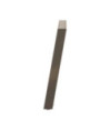 Picioare de masă în formă de U, 2 buc., oțel natural, 100 x (72-73) cm - WOODBB2062