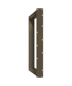 Picioare de masă în formă de U, 2 buc., oțel natural, 100 x (72-73) cm - WOODBB2062