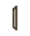 Picioare de masă în formă de U, 2 buc., oțel natural, 100 x (72-73) cm - WOODBB2062