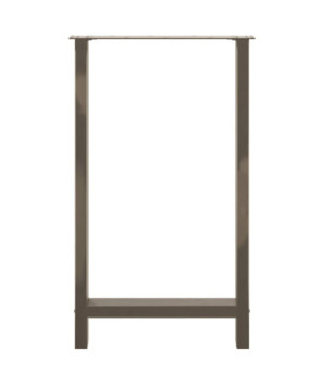Picioare de masă de bar, oțel natural, 2 buc., 60 x (100-101) cm, oțel - WOODBB2063