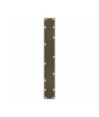 Picioare de masă de bar, oțel natural, 2 buc., 60 x (100-101) cm, oțel - WOODBB2063