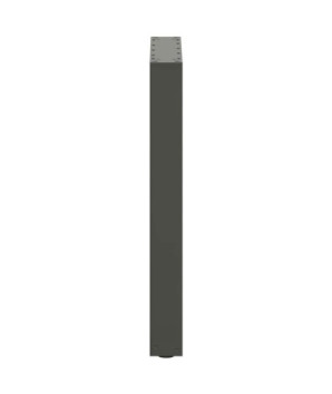 Picioare de masă în formă de U, 2 buc., antracit, 50x(72-73) cm, oțel - WOODBB2064