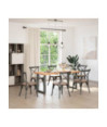 Picioare de masă în formă de U, 2 buc., antracit, 70x(72-73) cm, oțel - WOODBB2068