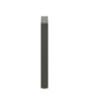 Picioare de masă în formă de U, 2 buc., antracit, 70x(72-73) cm, oțel - WOODBB2068