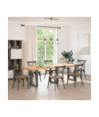Picioare de masă în formă de U, 3 buc., antracit, 70x(72-73) cm, oțel - WOODBB2069