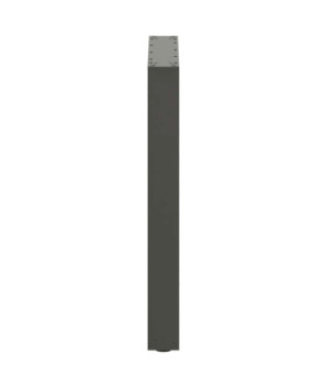 Picioare de masă în formă de U, 3 buc., antracit, 70x(72-73) cm, oțel - WOODBB2069