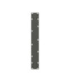 Picioare de masă în formă de U, 3 buc., antracit, 70x(72-73) cm, oțel - WOODBB2069