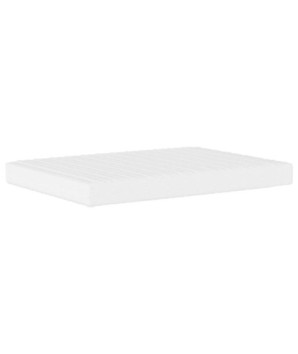 Saltea din spumă, alb, 140x190 cm, duritate H2 H3 - WOODBB2074