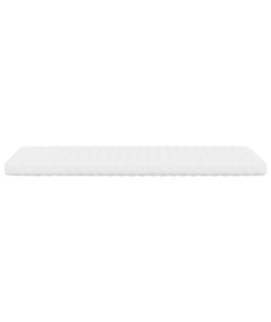 Saltea din spumă, alb, 90x200 cm, duritate 7 zone 20 ILD - WOODBB2076