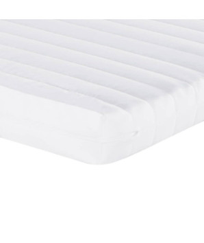 Saltea din spumă, alb, 90x200 cm, duritate 7 zone 20 ILD - WOODBB2076