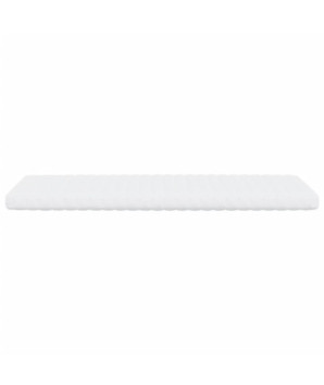 Saltea din spumă, alb, 90x190 cm, duritate 7 zone 20 ILD - WOODBB2077