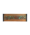 Masă consolă, 110 x 35 x 76 cm, lemn reciclat, cu aspect industrial - WOODBB224