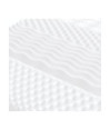 Saltea din spumă, alb, 200x200 cm, 7 zone, duritate 20 ILD - WOODBB2078 Saltea din spumă, alb, 200x200 cm, 7 zone, duritate 20 ILD - WOODBB2078