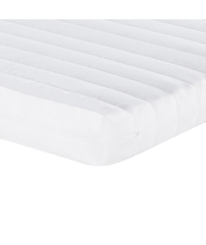 Saltea din spumă, alb, 200x200 cm, 7 zone, duritate 20 ILD - WOODBB2078