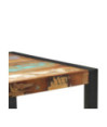 Masă consolă, 110 x 35 x 76 cm, lemn reciclat, cu aspect industrial - WOODBB224