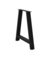 Picioare de masă în formă de A, 2 buc., negru, 70x(72-73) cm, oțel - WOODBB2081 Picioare de masă în formă de A, 2 buc., negru, 70x(72-73) cm, oțel - WOODBB2081